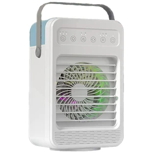 Portable Air Conditioner, 4 In 1 Evaporative Air Cooler Part Component With 600Ml Water Tank, 2/4/6H Timer 4 Speeds