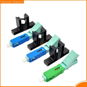 High Quality 53MM SC UPC APC SM Single-Mode Optical Connector FTTH Tool Cold Connector 53mm Fiber Optic Fast Connnector