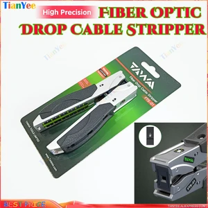 Original [100% New ] FTS-01 Fiber Optic Drop Cable Stripper for FTTH Flat Cables 3.0mm x 2.0mm butterfly drop cable Pliers