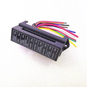 10-way cord fuse holder car fuse box car accessories.