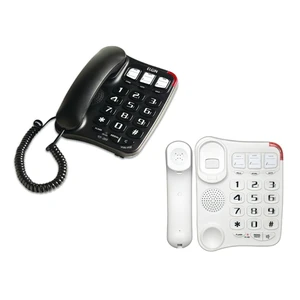 Heavy-Duty Home Phone with Extra-Loud Ringer and Voice Amplification Dropship