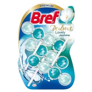 BREF DeLuxe Tuhý WC blok Jasmine 3 x 50 g