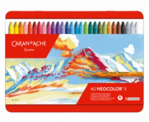 Sada voskových pastelů Neocolor I 40ks