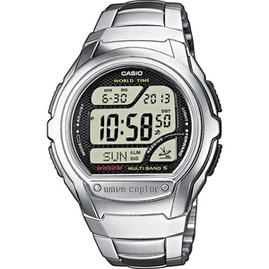 Casio DCF náramkové hodinky WV-58DE-1AVEG (d x š x v) 53.4 x 43.7 x 12 mm strieborná Materiál puzdra=nerezová ocel, Rezi