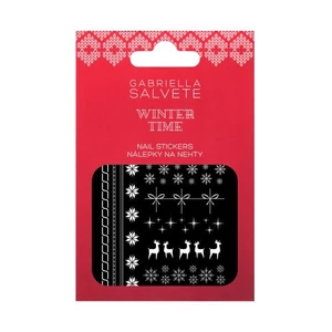 Gabriella Salvete Winter Time Nail Art Stickers 1 ks manikúra pro ženy