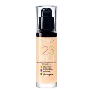 BOURJOIS Paris 123 Perfect 30 ml make-up 51 Light Vanilla na všechny typy pleti; na dehydratovanou pleť; na rozjasnění pleti; proti zarudlé pleti