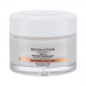 Revolution Skincare Moisture Cream Normal to Oily Skin SPF15 50 ml denní pleťový krém na normální pleť; na smíšenou pleť; na mastnou pleť