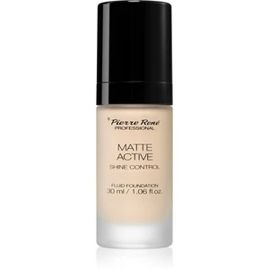 Pierre René Professional Matte Active zmatňujúci make-up odtieň 01 Sparkling Wine 30 ml