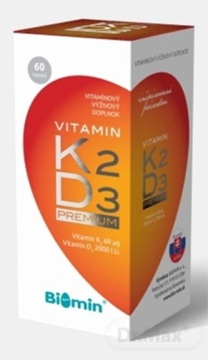 Biomin VITAMIN K2 D3 PREMIUM 2000 I.U.