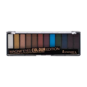 Rimmel London Magnif´Eyes Contouring Palette 14,16 g očný tieň pre ženy 004 Colour Edition