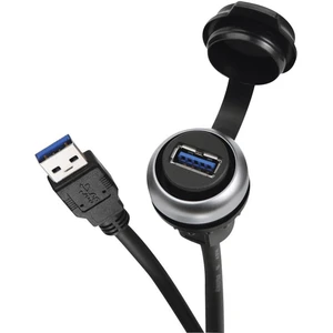 Inštalačná krabica USB 3.0 zásuvka, vstavateľná 490113.0200  490113.0200 Lütze Množstvo: 1 ks