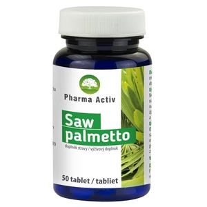 PHARMA ACTIV Saw palmetto 50 tabliet