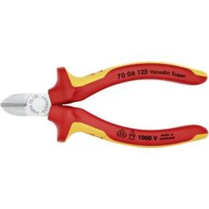 Stranové štípací kleště VDE Knipex 70 06 125, 125 mm