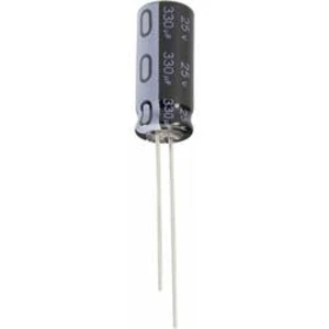 Kondenzátor elektrolytický Jianghai ECR1HQG3R3MFF150407, 3,3 µF, 50 V, 20 %, Ø 4 mm, výška 7 mm