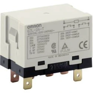 Vysokovýkonné relé Omron, G7L-2A-T 24 VAC, 25 A, 25 A , 250 V/AC 250 V/AC/25 A, 5500 VA