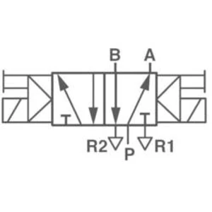 Elektropneumatický ventil Norgren V50A511A-A213A, 5/2-cestné, G 1/8, 24 V/DC