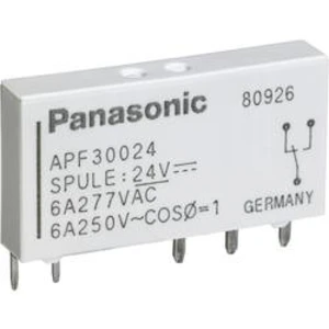 Výkonové relé PF 6 A Panasonic APF10224, APF10224, 6 A , 250 V/AC , 1500 VA