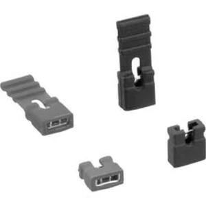 Zkratovací můstek TRU COMPONENTS TC-07021-301-20-00, Rastr (rozteč): 2 mm, počet pólů 2, červená, 1 ks