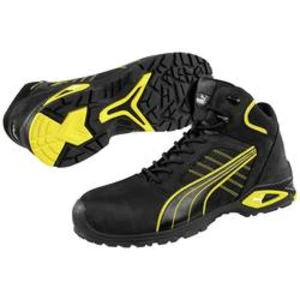 Bezpečnostní obuv S3 PUMA Safety Amsterdam Mid 632240-43, vel.: 43, černá, žlutá, 1 pár