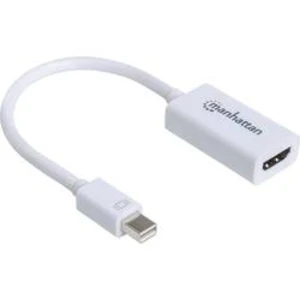 Mini-DisplayPort adaptér Manhattan 151399, bílá