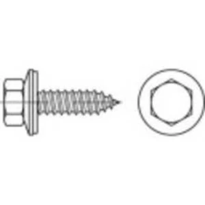 Vruty na dřevěné fasády 6.5 mm 25 mm nerezová ocel 500 ks TOOLCRAFT 1069988