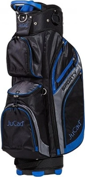 Jucad Sporty Black/Blue Cart bag