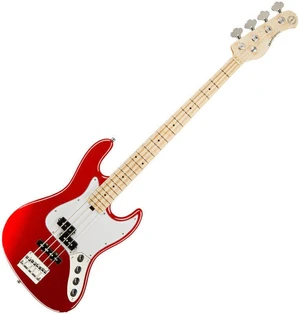 Sadowsky MetroExpress Hybrid P/J Bass MN 4 Solid Candy Apple Red E-Bass