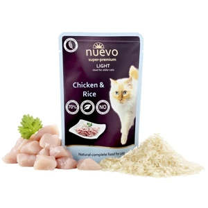 NUEVO cat kapsa LIGHT CHICKEN - 85g