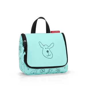 Dětská kosmetická taštička Reisenthel Toiletbag S kids Cats and dogs mint