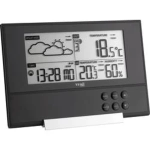 Bezdrátová meteostanice TFA PURE Design NRG 2, 351107, černá