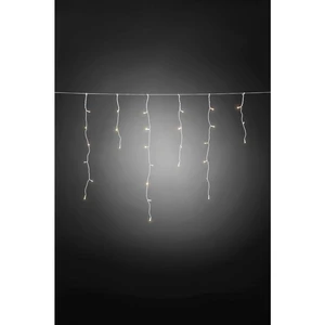 Konstsmide svetelný záves - zmrznuté kvapky  vonkajšie 1,5 V  80 LED  teplá biela (š x v) 300 cm x 87.5 cm