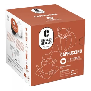 Kaffeekapseln geeignet für Dolce Gusto® Charles Liégeois „Cappuccino”, 8+8 Stk.