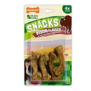 Nylabone Healthy Edibles one Healthy Edibles H Ed Snack Bizon s 4ks 80g