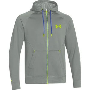 Pánská fleecová bunda UNDER ARMOUR® Storm Hoodie ColdGear® Infrared - šedá (Farba: Sivá, Veľkosť: XL)