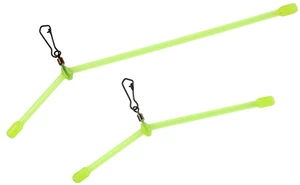 Giants fishing průjezd na tyčce zahnutý deluxe anti tangle 3 ks-7 cm