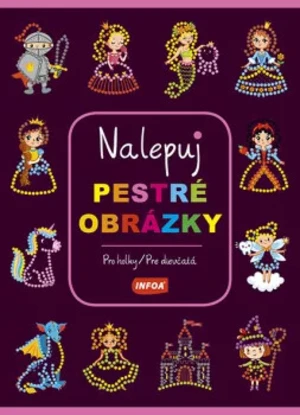 Nalepuj pestré obrázky - Pro holky