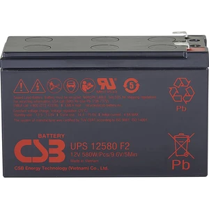 CSB Battery UPS 12580 high-rate UPS12580F2 olovený akumulátor 12 V 9.4 Ah olovený so skleneným rúnom (š x v x h) 151 x 9