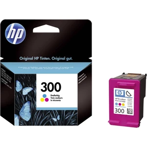 HP 300 Ink cartridge  originál zelenomodrá, purpurová, žltá CC643EE náplň do tlačiarne