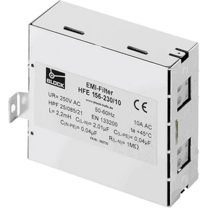 Block HFE 156-230/12 bezdrôtový odrušovací filter  250 V/AC 12 A  (š x v) 45 mm x 110 mm 1 ks