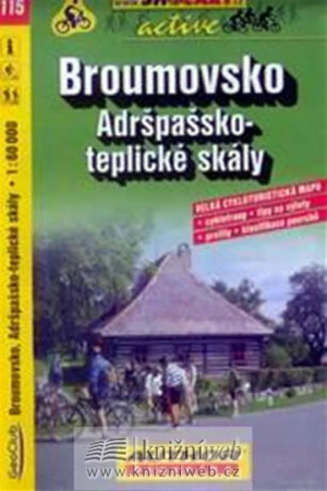 Broumovsko Adršpašsko-teplické skály 1:60 000