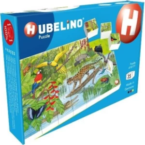 HUBELINO Puzzle-Zvířata v pralese