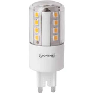 LED žárovka LightMe LM85335 230 V, G9, 4.5 W = 42 W, teplá bílá, A++ (A++ - E), kolíková patice, stmívatelná, 1 ks