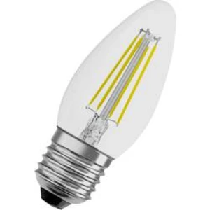 LED žárovka OSRAM 4058075435223 230 V, E27, 4 W = 40 W, teplá bílá, A++ (A++ - E), tvar svíčky, 1 ks