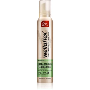 Wella Wellaflex Flexible Ultra Strong pěnové tužidlo ultra silná fixace 200 ml