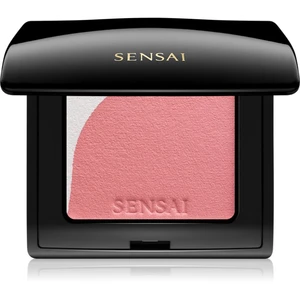 Sensai Blooming Blush rozjasňující tvářenka se štětečkem odstín 02 Blooming Peach 4 g