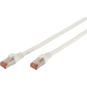 Síťový kabel RJ45 Digitus DK-1644-030/WH, CAT 6, S/FTP, 3.00 m, bílá