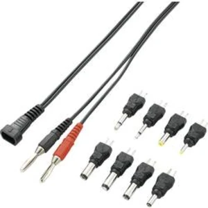 Sada kabelového adaptéru Voltcraft 04A-8XC2, 2x jack, 6x nízkonapěťová zásuvka