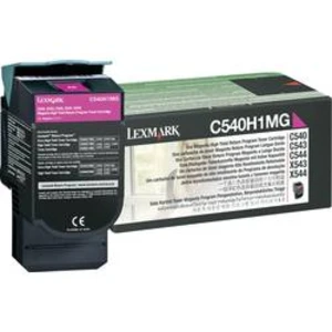 Lexmark vratný toner C540 C543 C544 C546 X544 X546 X548 C540H1MG originál purppurová 2000 Seiten