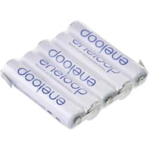 Akupack Ni-MH 5 AAA pájecí špička ve tvaru Z Panasonic eneloop Reihe F1x5 133605, 750 mAh, 6 V