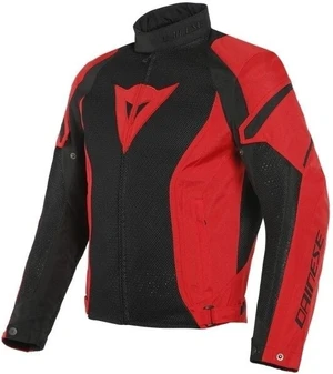 Dainese Air Crono 2 Black/Lava Red 48 Kurtka tekstylna